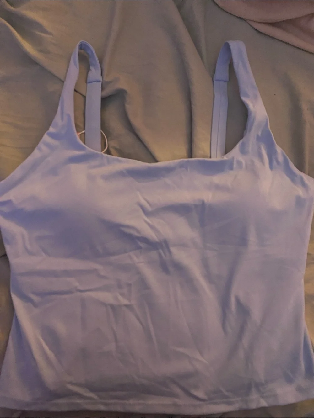 Blue tank top